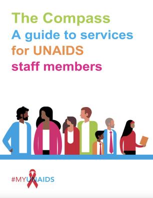 Cover - The Compass - A guide to services for UNAIDS staff members 