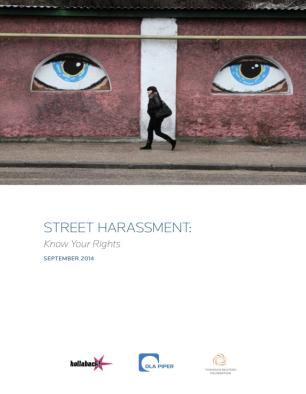 Cover - Street Harassment : Know your rights