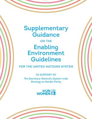 Cover - Supplementary guidelines